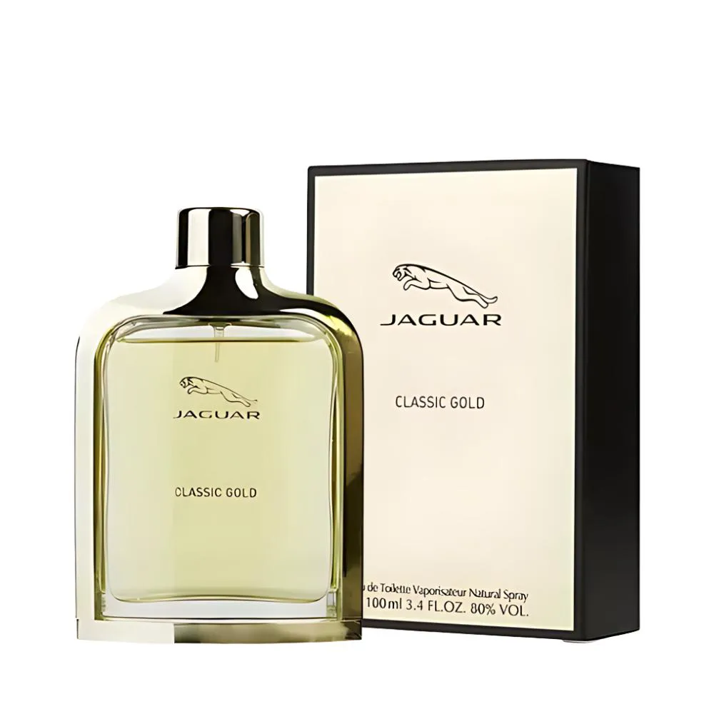 JAGUAR CLASSIC GOLD EAU DE TOILETTE MASCULINO - JAGUAR 100ml