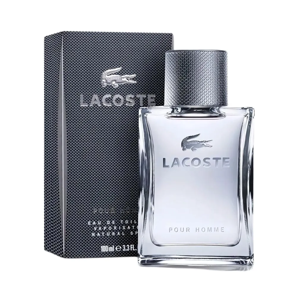 LACOSTE POUR HOMME EAU DE TOILETTE MASCULINO - LACOSTE 100ml
