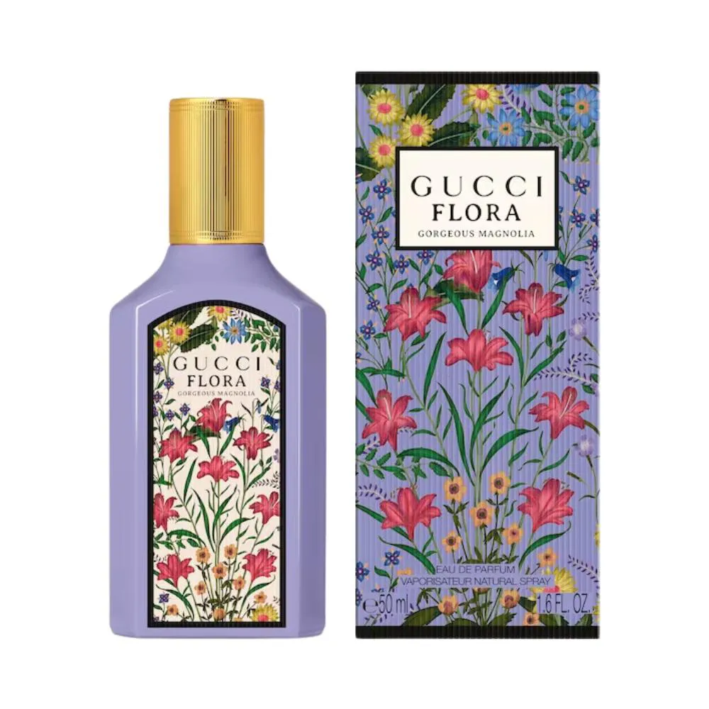FLORA GORGEOUS MAGNOLIA EAU DE PARFUM FEMININO - GUCCI 100ml