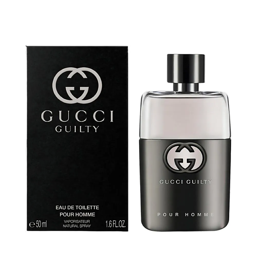 GUCCI GUILTY POUR HOMME EAU DE TOILETTE MASCULINO - GUCCI 90ml