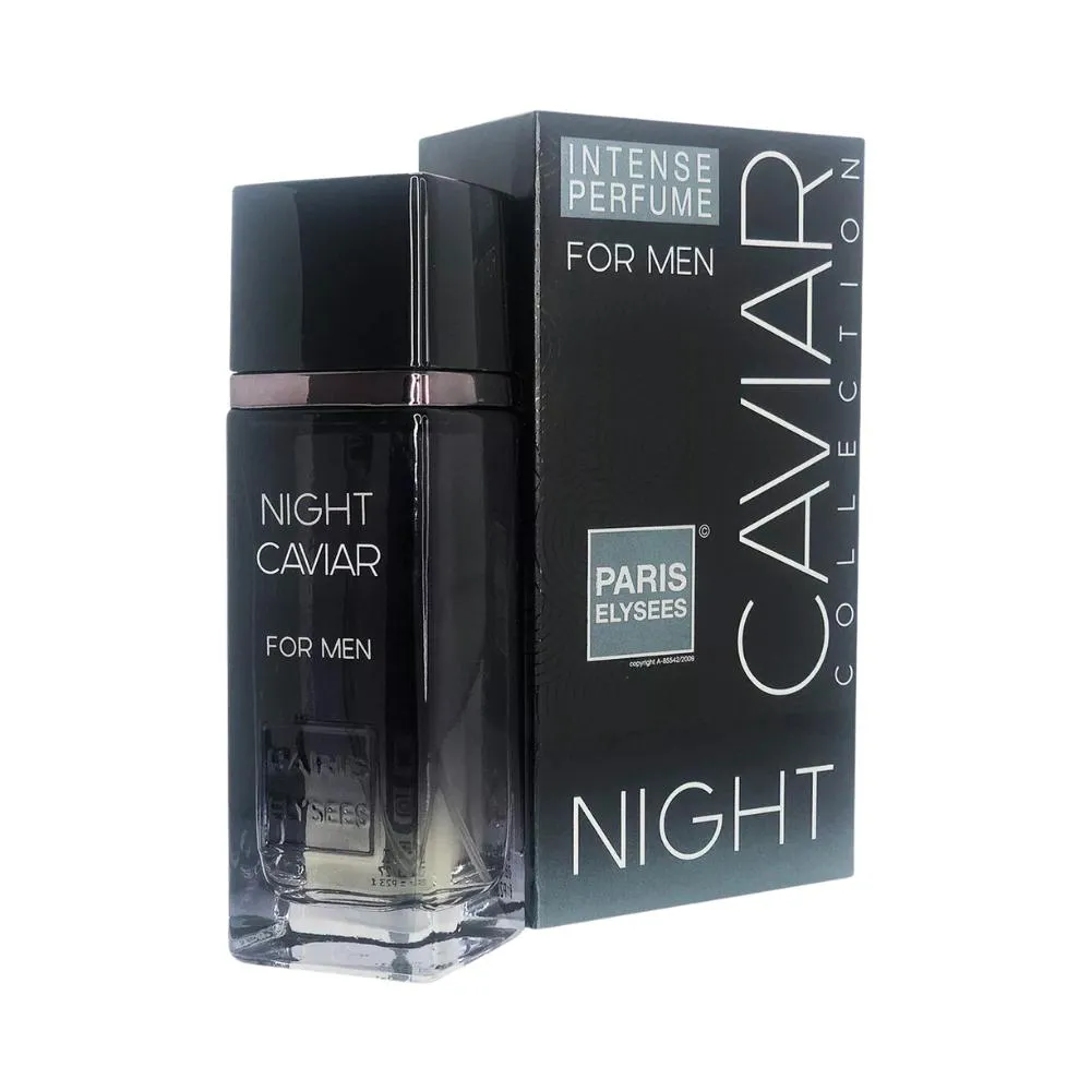 NIGHT CAVIAR COLLECTION FOR MEN EAU DE TOILETTE - PARIS ELYSEES 100ml