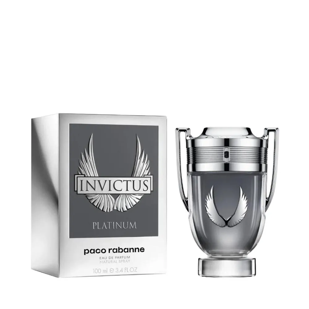 INVICTUS PLATINUM EAU DE PARFUM MASCULINO - PACO RABANNE 100ml
