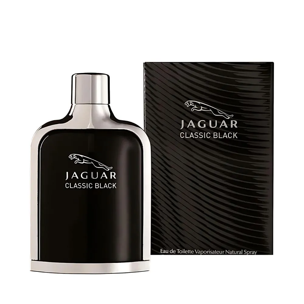 JAGUAR CLASSIC BLACK EAU DE TOILETTE MASCULINO - JAGUAR 100ml