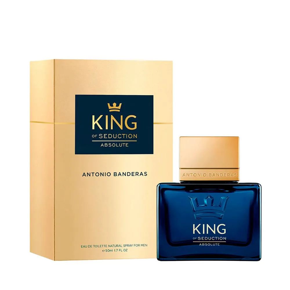 KING OF SEDUCTION ABSOLUTE FOR MEN EAU DE TOILETTE MASCULINO - ANTONIO BANDERAS 100ml