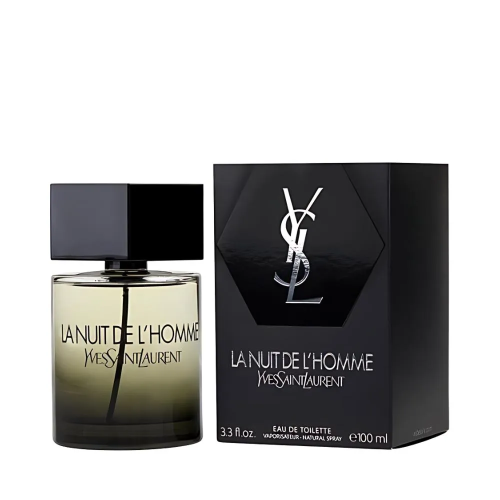 LA NUIT DE L&#039HOMME EAU DE TOILETTE MASCULINO - YVES SAINT LAURENT 100ml