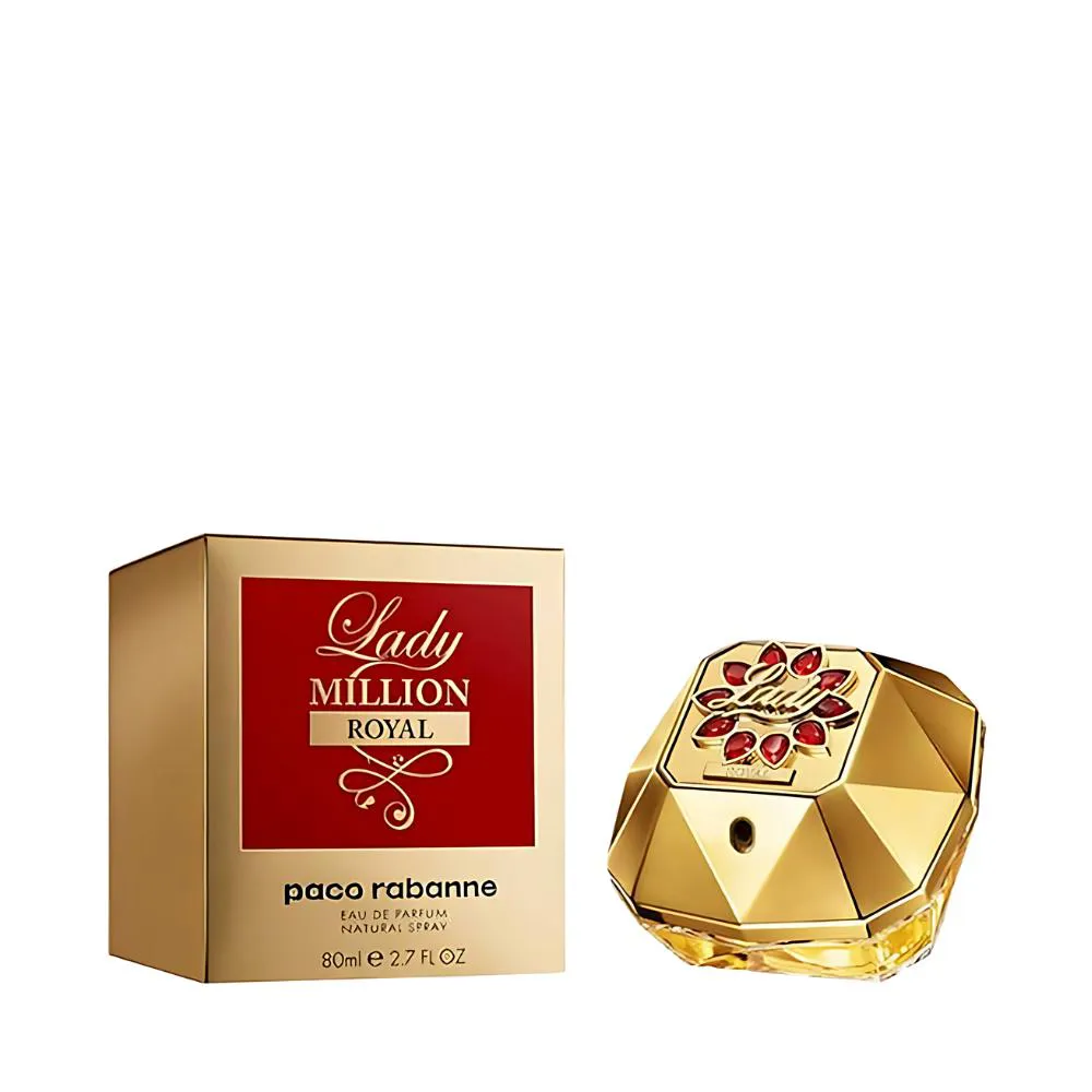 LADY MILLION ROYAL EAU DE PARFUM FEMININO - PACO RABANNE 80ml