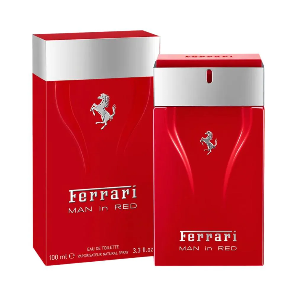 MAN IN RED EAU DE TOILETTE MASCULINO - FERRARI 100ml