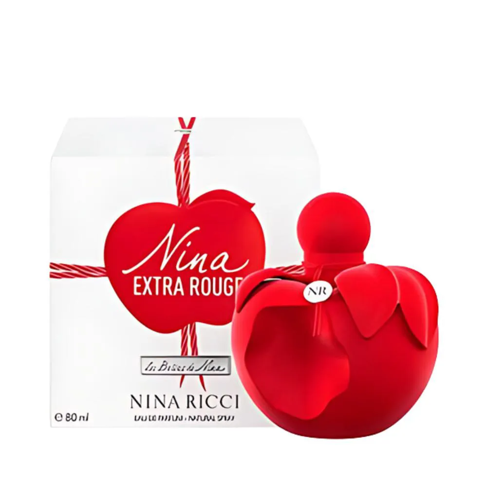 NINA EXTRA ROUGE EAU DE PARFUM FEMININO - NINA RICCI 80ml