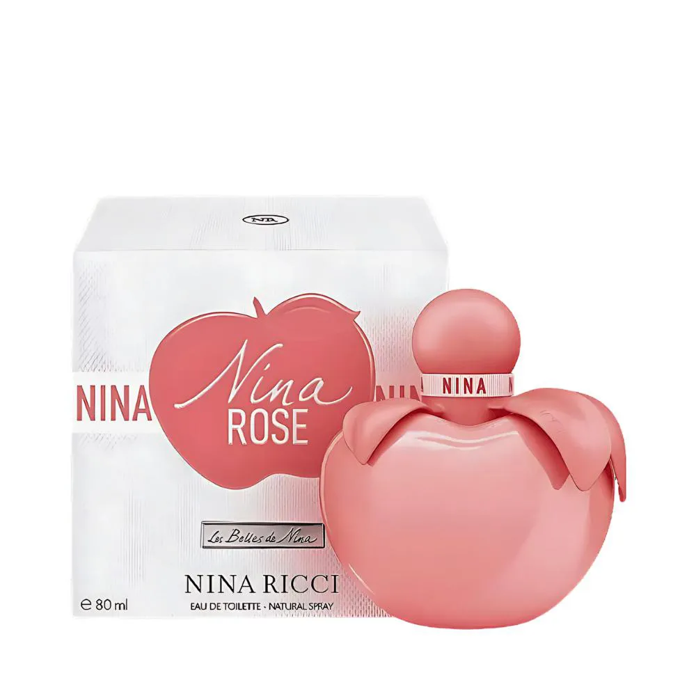 NINA RICCI ROSE EAU DE TOILETTE FEMININO - NINA RICCI 80ml