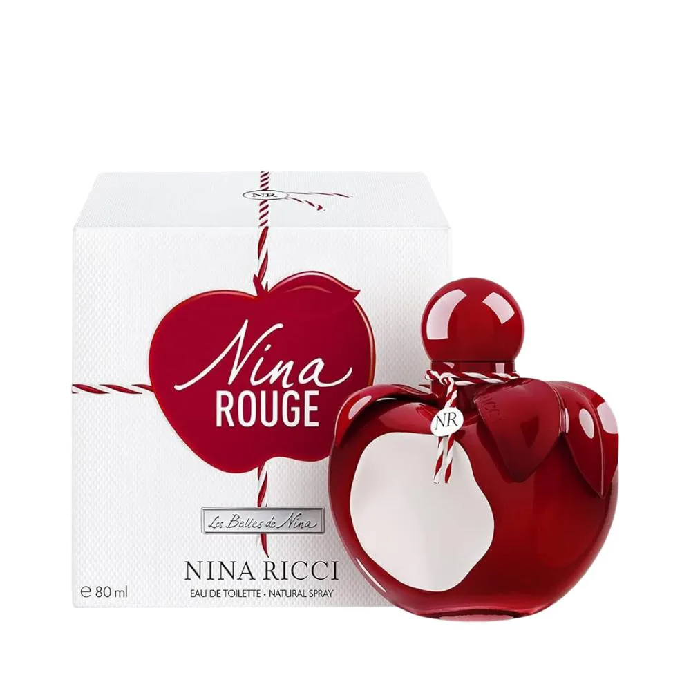 NINA RICCI ROUGE EAU DE TOILETTE FEMININO - NINA RICCI 80ml
