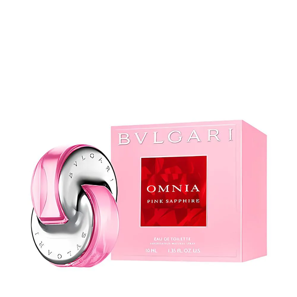 OMNIA PINK SAPPHIRE EAU DE TOILETTE FEMININO - BVLGARI 40ml