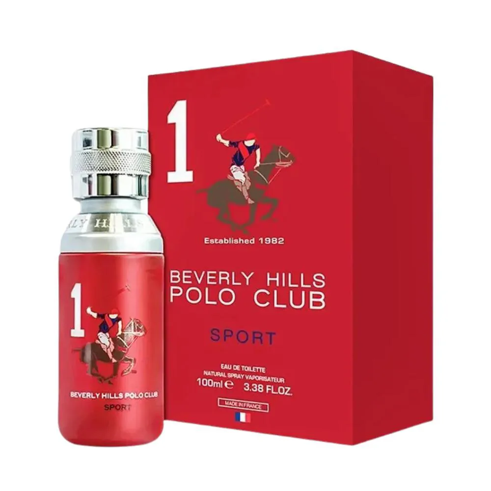 POLO CLUB SPORT 1 EAU DE TOILETTE MASCULINO  GIORGIO BEVERLY HILLS 100ml