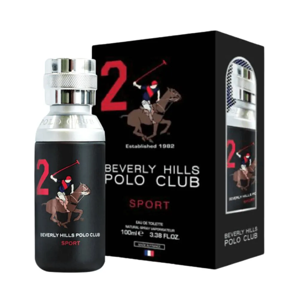 POLO CLUB SPORT 2 EAU DE TOILETTE MASCULINO  GIORGIO BEVERLY HILLS 100ml