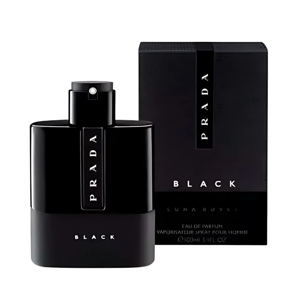PRADA LUNA ROSSA BLACK EAU DE PARFUM MASCULINO - PRADA 100ml