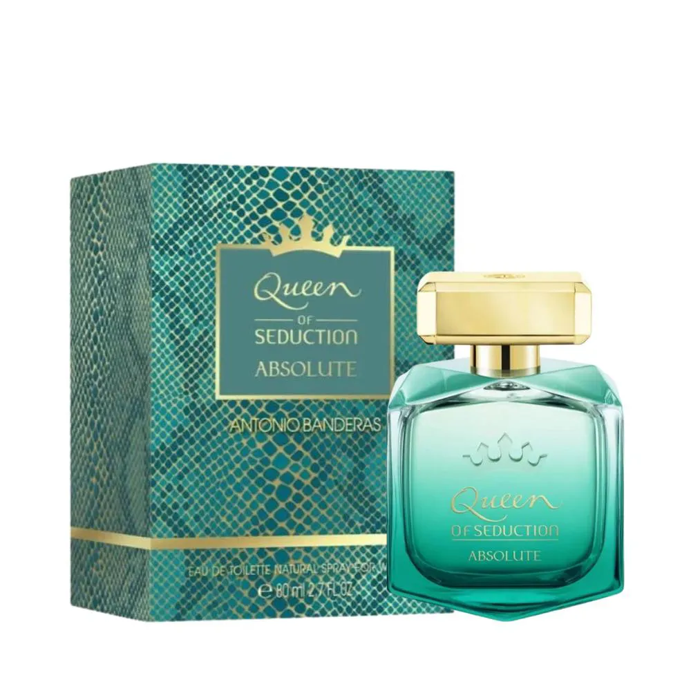 QUEEN OF SEDUCTION ABSOLUTE EAU DE TOILETTE FEMININO - ANTONIO BANDERAS 80ml