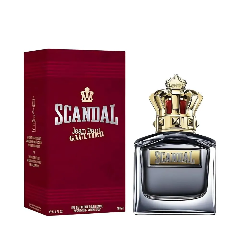 SCANDAL POUR HOMME EAU DE TOILETTE MASCULINO - JEAN PAUL GAULTIER 100ml