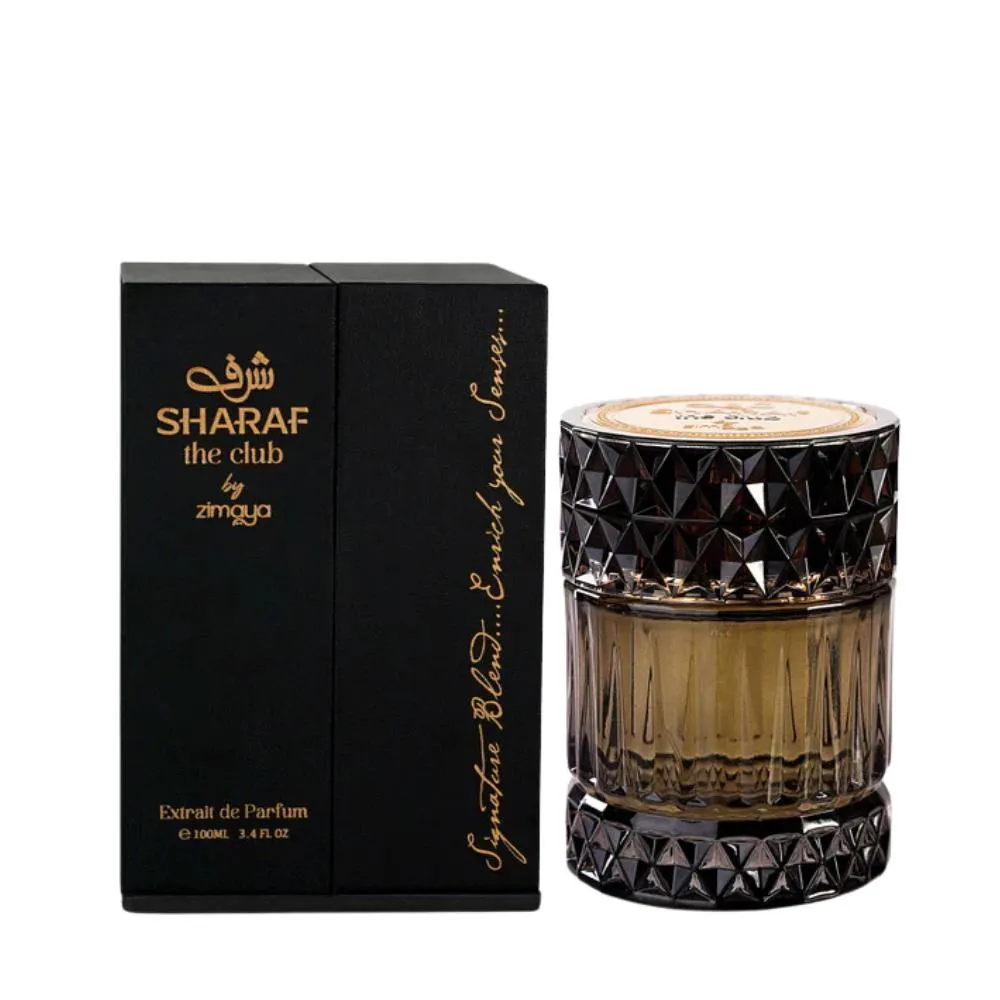 SHARAF THE CLUB EXTRAIT DE PARFUM MASCULINO - ZIMAYA 100ml