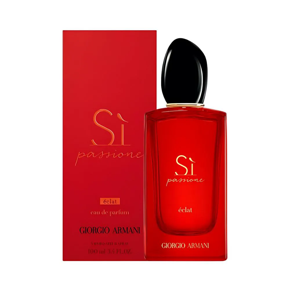 Sì PASSIONE ÉCLAT EAU DE PARFUM FEMININO - GIORGIO ARMANI 100ml