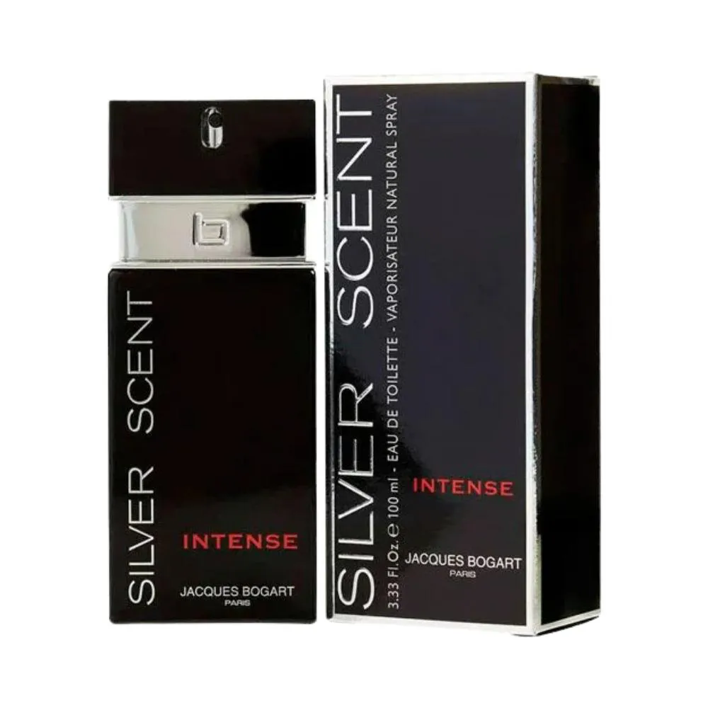 SILVER SCENT INTENSE EAU DE TOILETTE MASCULINO - JAQUES BOGART 100ml