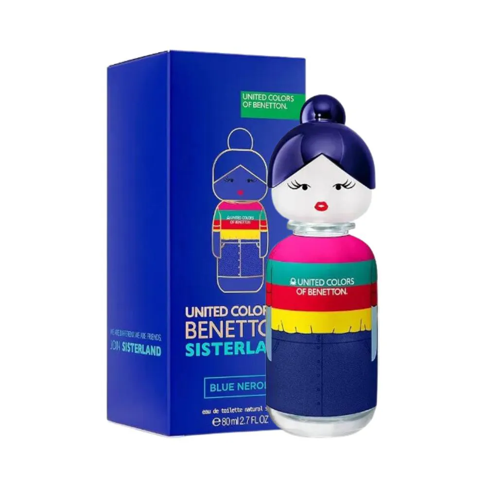 SISTERLAND BLUE NEROLI EAU DE TOILETTE FEMININO - BENETTON 80ml