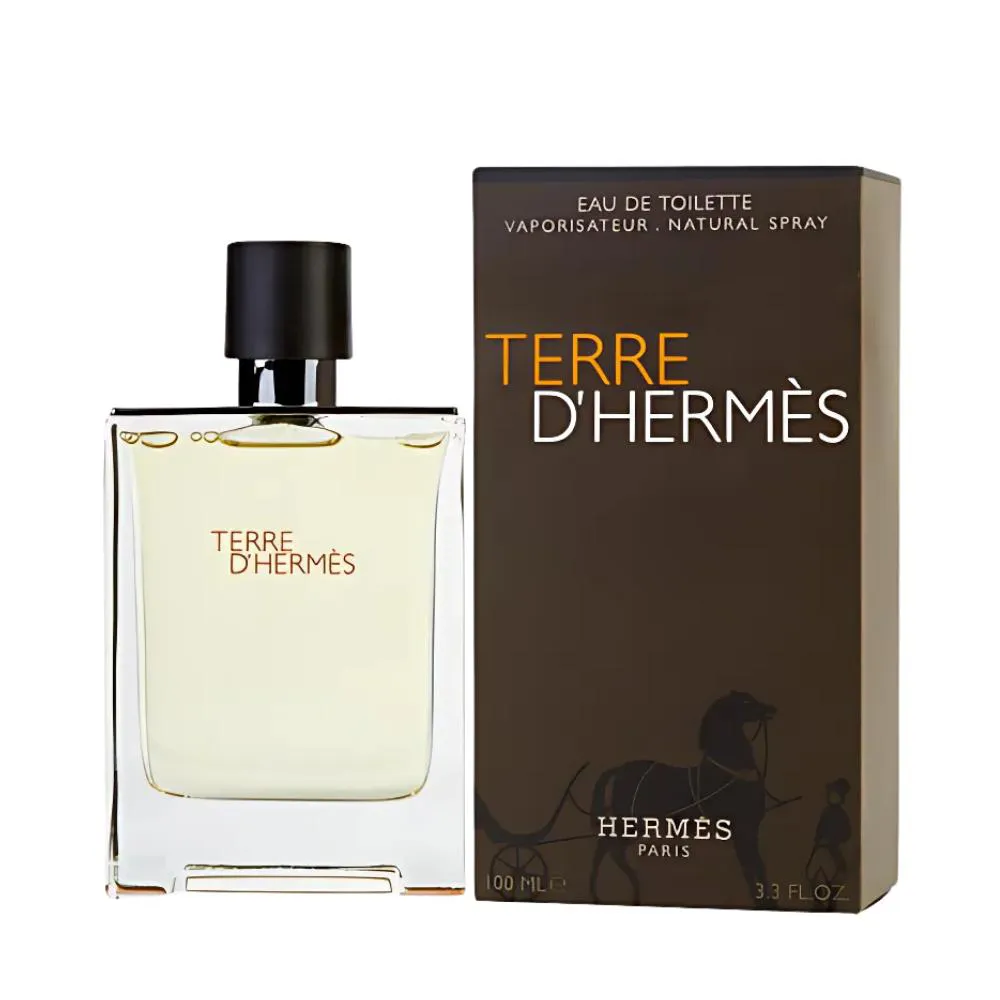 TERRE D´HERMèS EAU DE TOILETTE MASCULINO - HERMèS 50ml