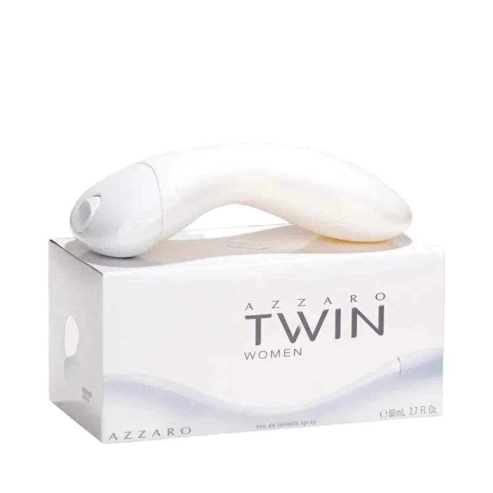 TWIN WOMEN EAU DE TOILETTE FEMININO - AZZARO 80ml