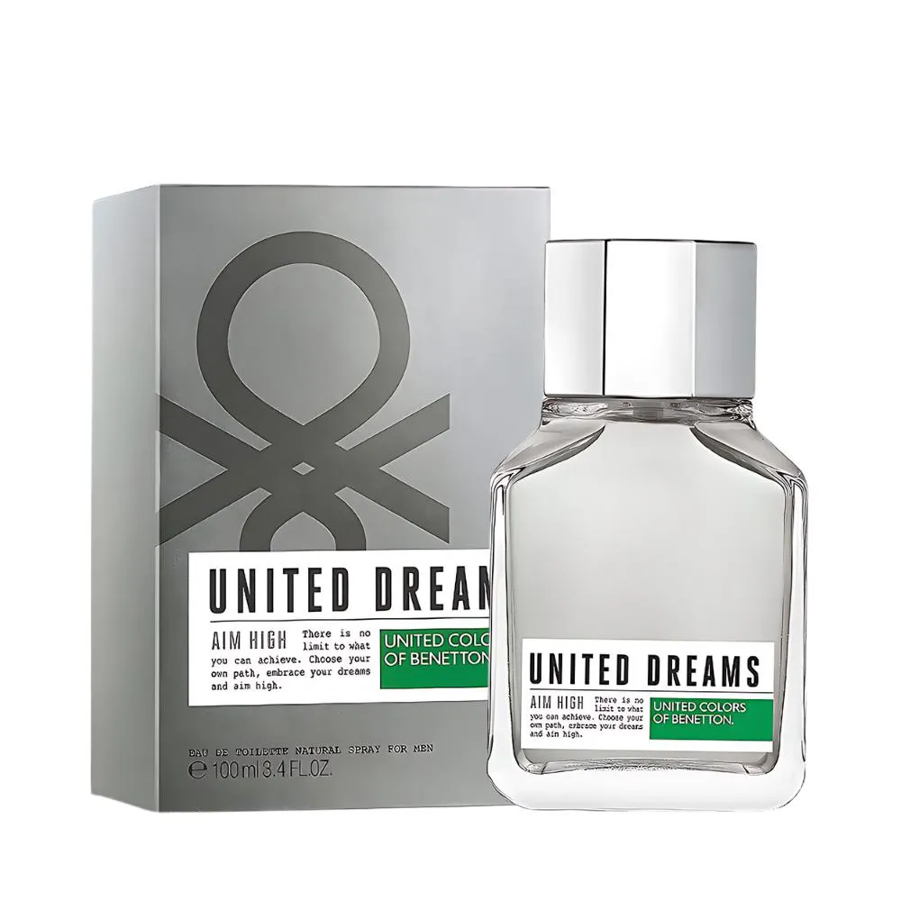 UNITED DREAMS AIM HIGH EAU DE TOILETTE MASCULINO - BENETTON 100ml