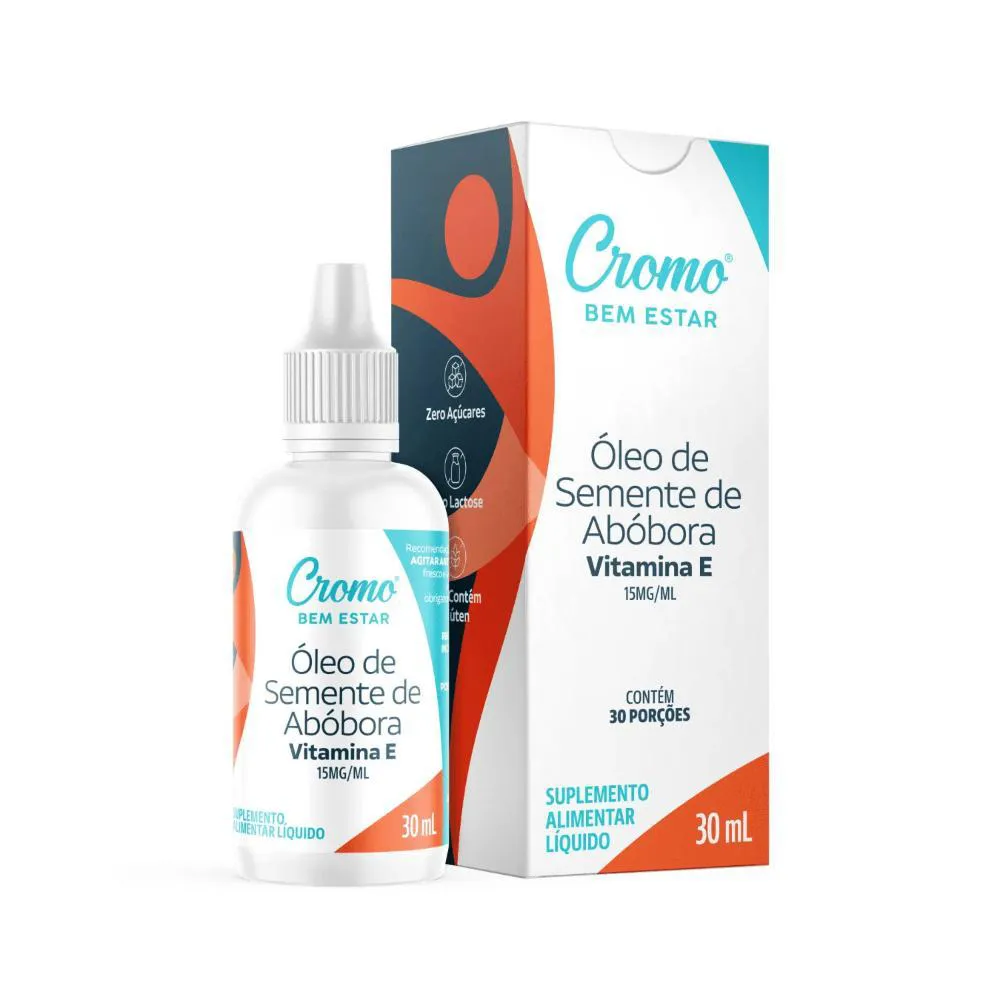 OLEO DE SEMENTE DE ABOBORA SUPLEMENTO ALIMENTAR 30ML