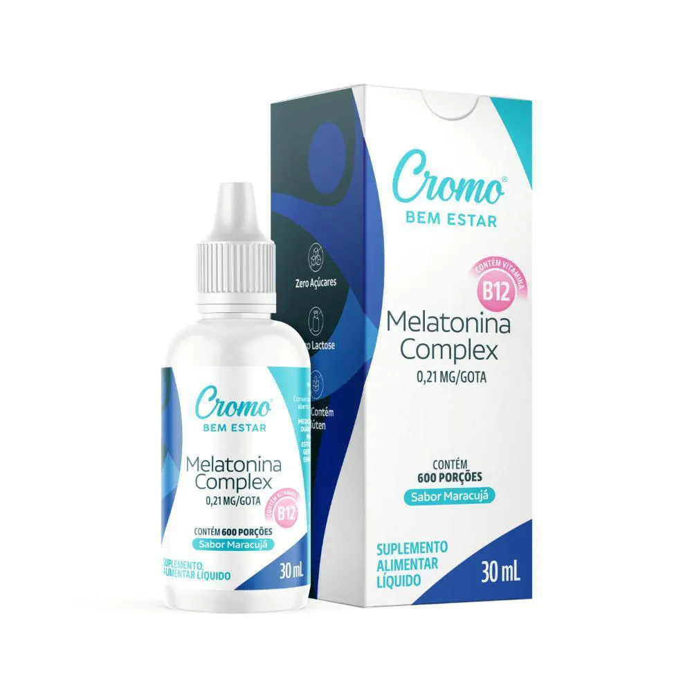 SUPLEMENTO LIQUIDO MELATONINA + B12  COMPLEX 30ML