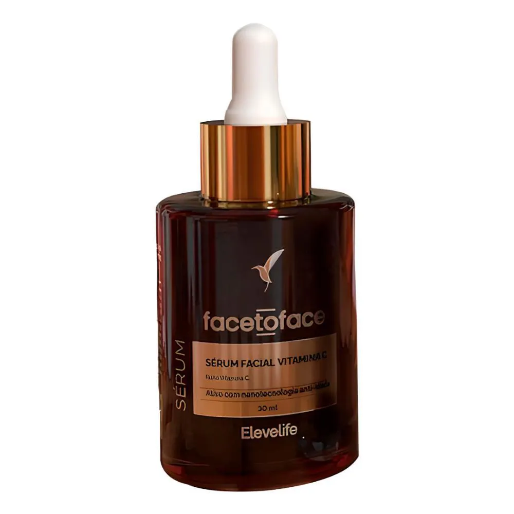SéRUM DE VITAMINA C COM NANOTECNOLOGIA - FACE TO FACE