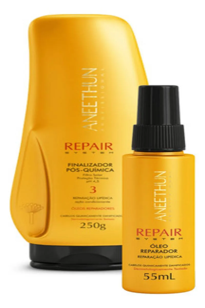 Kit Finalizador E Oleo Pos Quimica Aneethun Repair System