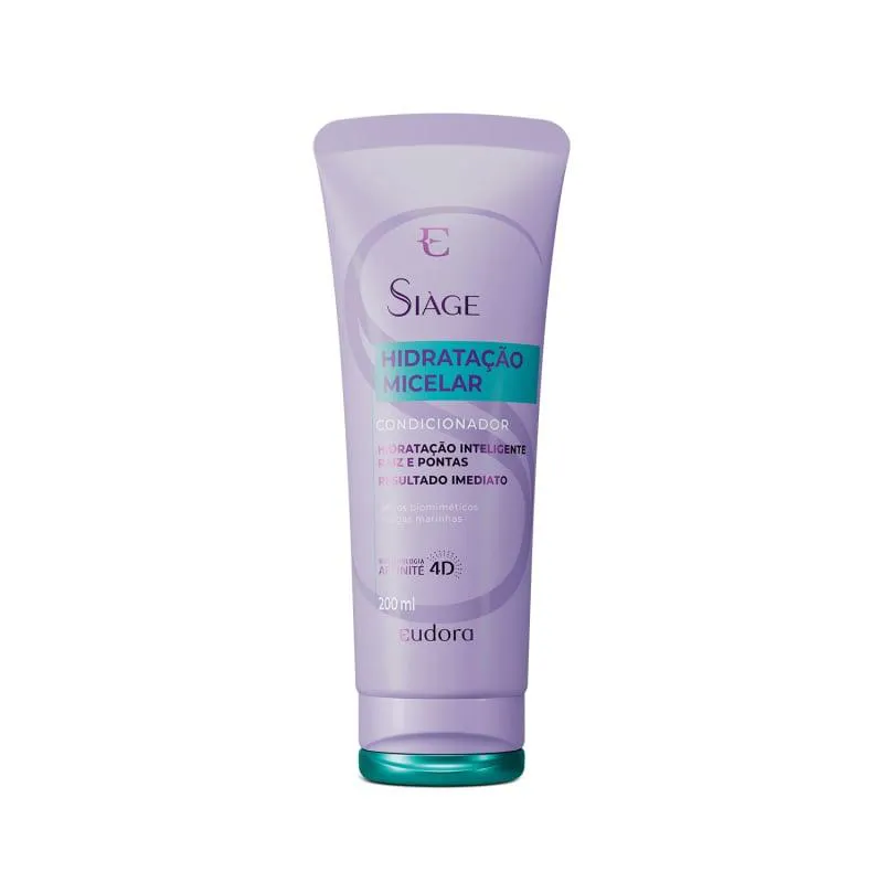 EUDORA SIAGE HIDRATACAO MICELAR CONDICIONADOR 200ML