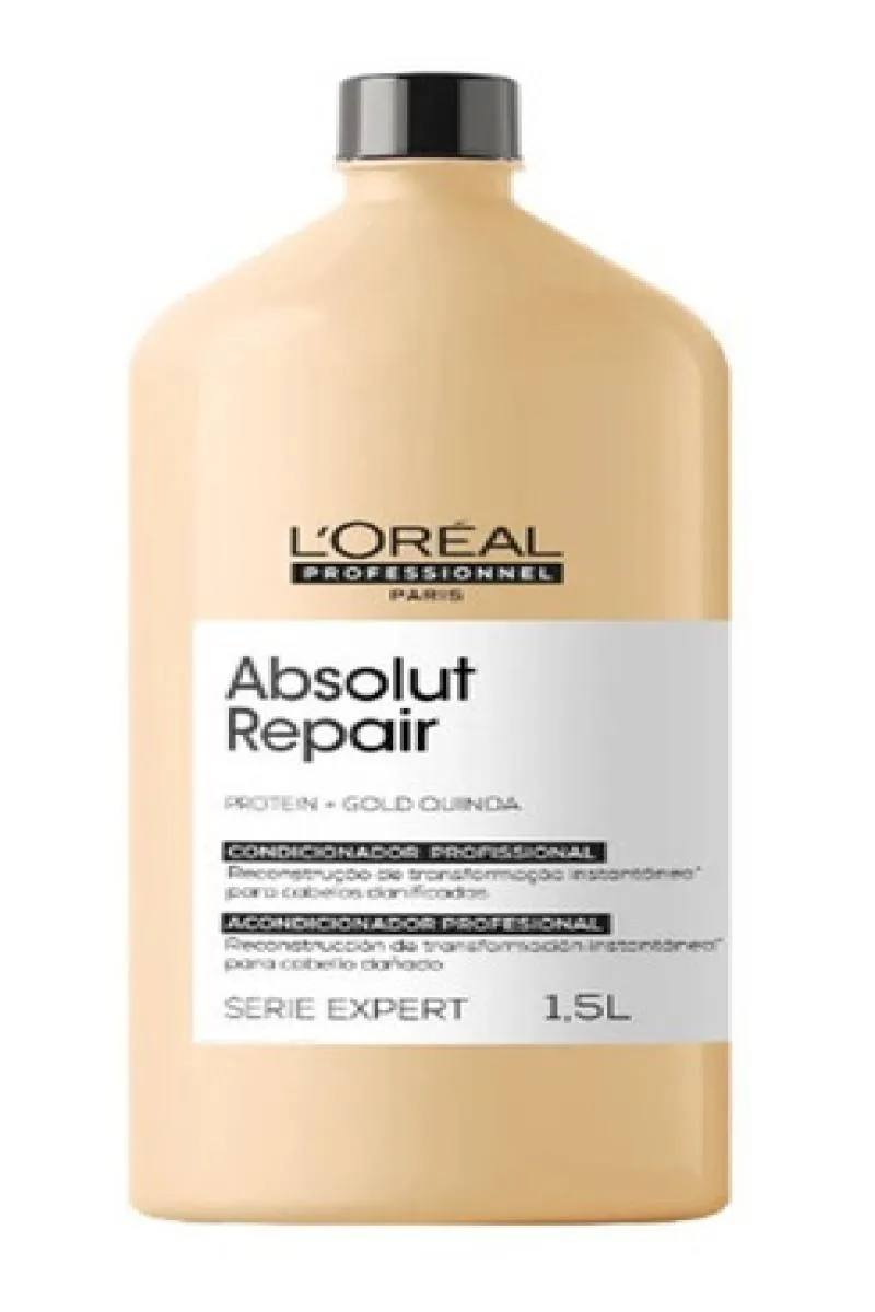LOREAL ABSOLUT REPAIR GOLD QUINOA CONDICIONADOR 1500ML