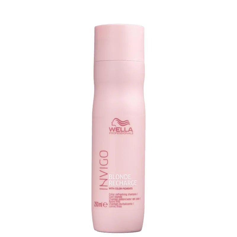 WELLA INVIGO BLOND RECHARGE SHAMPOO 250ML