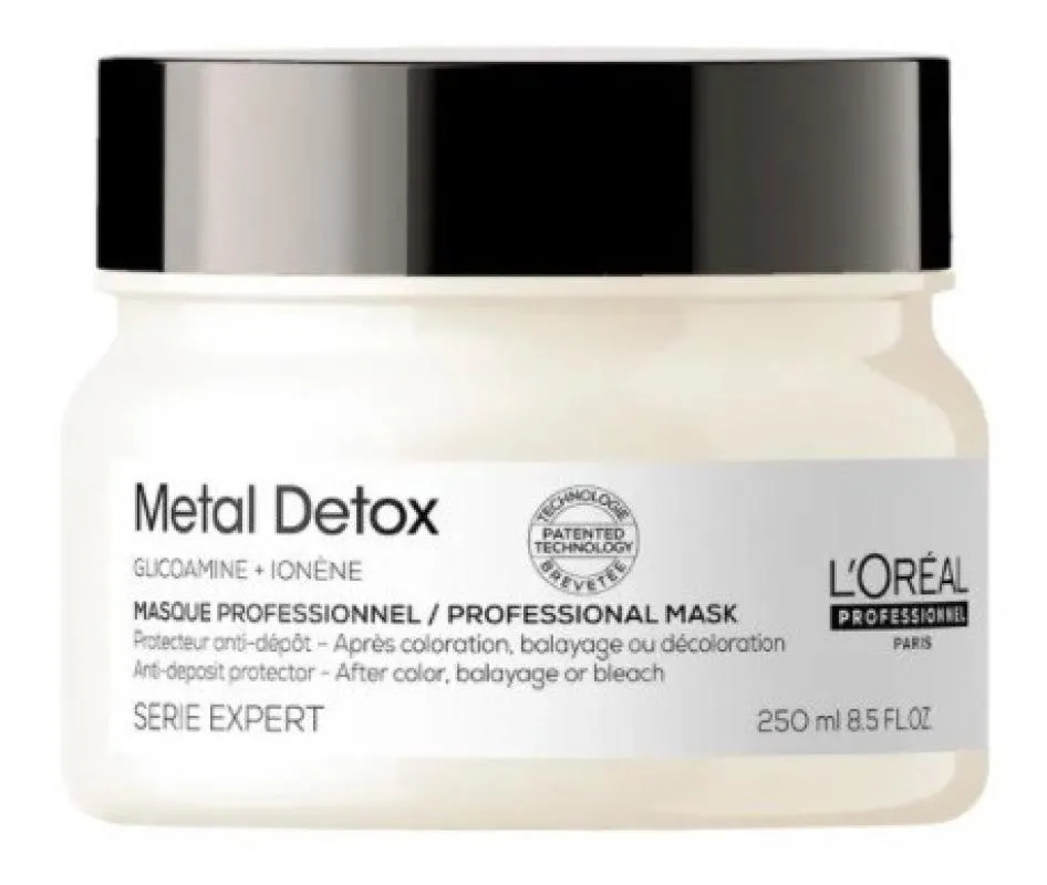 LOREAL PROFESSIONNEL METAL DETOX - MáSCARA 250MLS