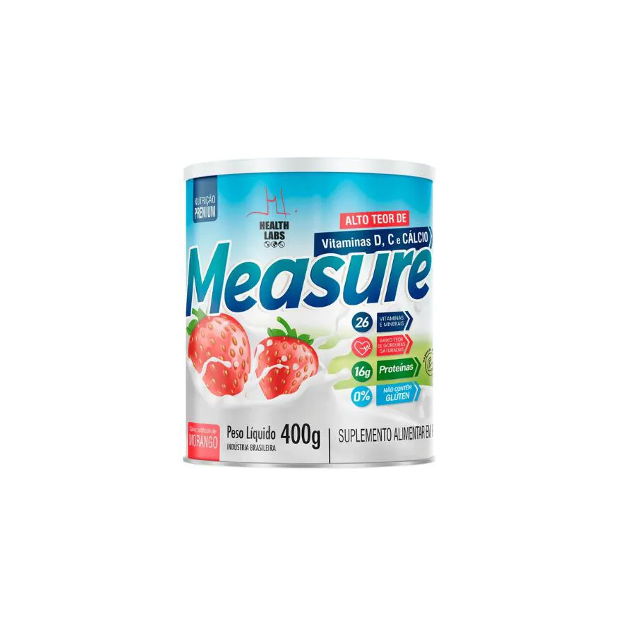 MEASURE 400G MORANGO - HEALTH LABS