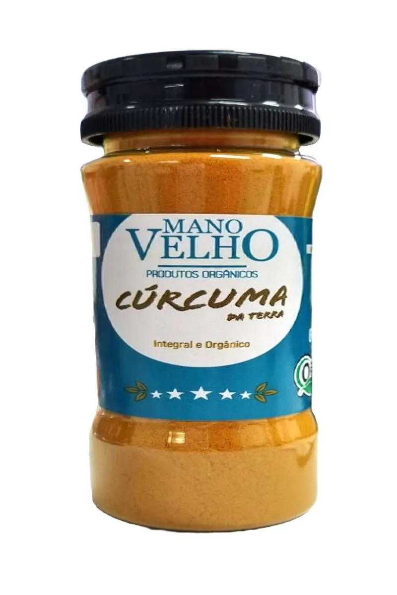 CúRCUMA EM Pó ORGâNICA MANO VELHO 60G