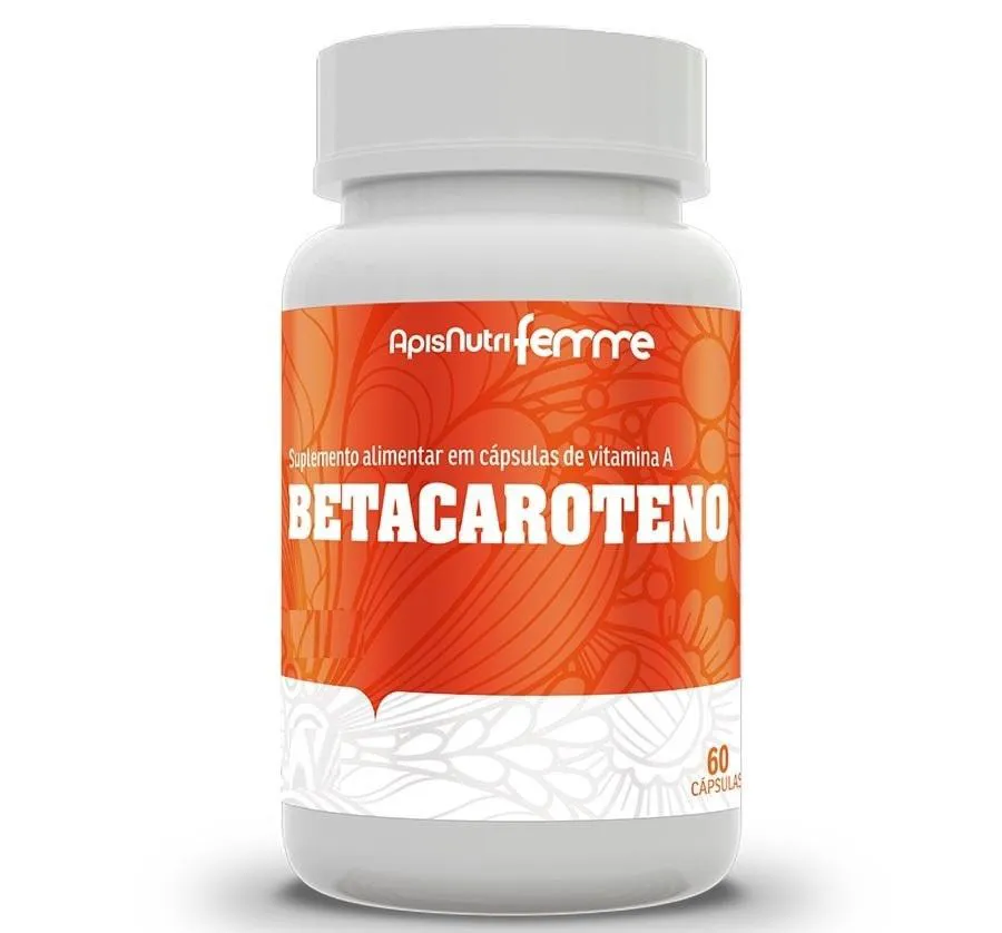 BETACAROTENO (60 CAPS) - PADRãO: ÚNICO