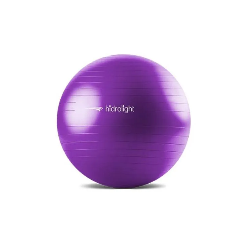 BOLA DE EXERCíCIOS 65CM ANTI-BURST - ROXA - PADRãO: ÚNICO