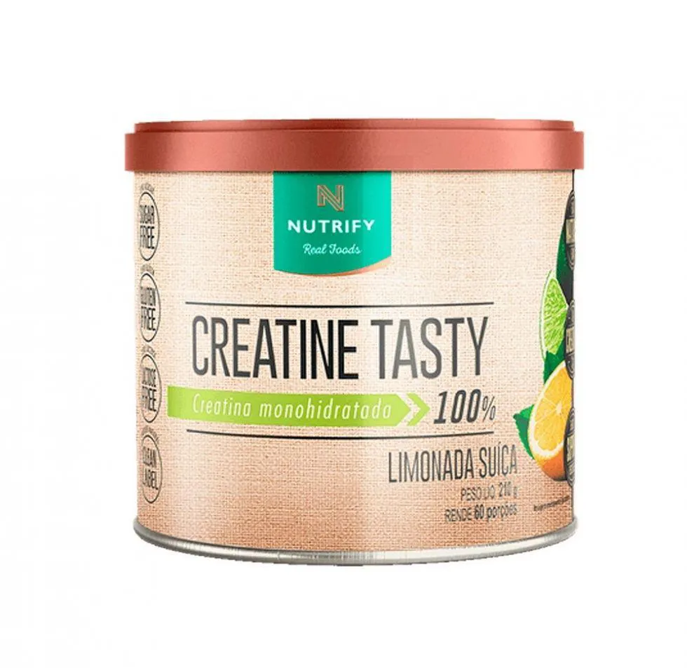 CREATINE TASTY (210G) - SABOR: LIMONADA SUIçA