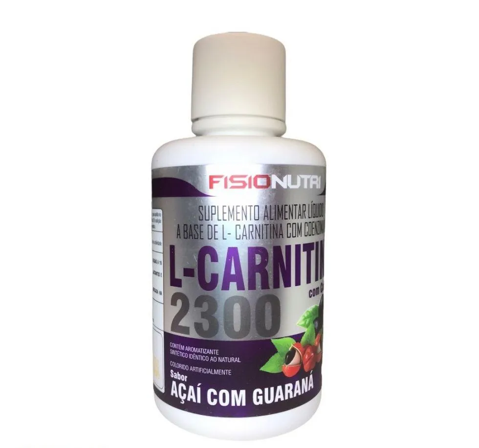 L-CARNITINA COM COQ-10 (480ML) - SABOR: AçAI COM GUARANá