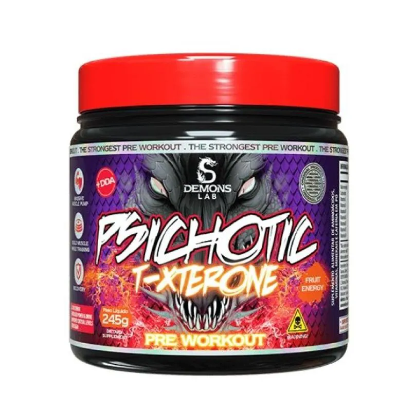 PSICHOTIC T-XTERONE (245G) - SABOR: FRUIT ENERGY