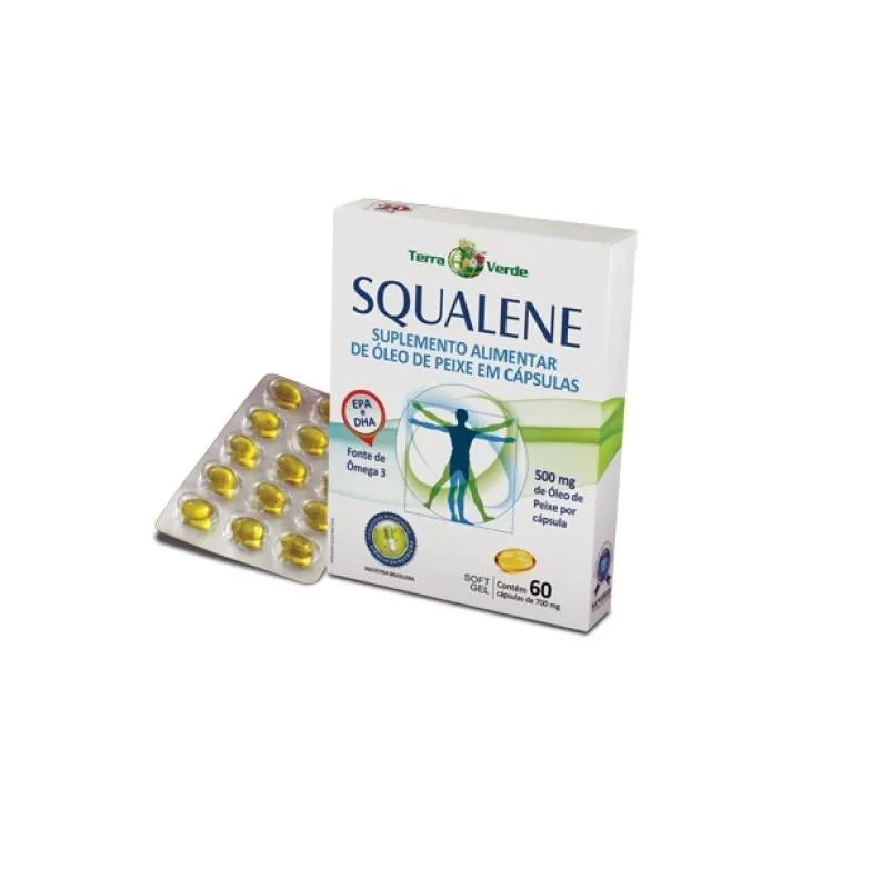 SQUALENE 700MG (60 CAPS) - PADRãO: ÚNICO