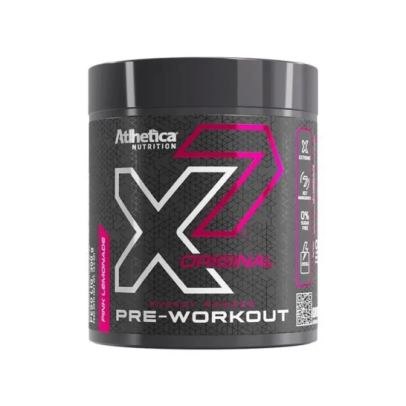 X7 ORIGINAL PRE-WORKOUT (300G) - SABOR: PINK LEMONADE