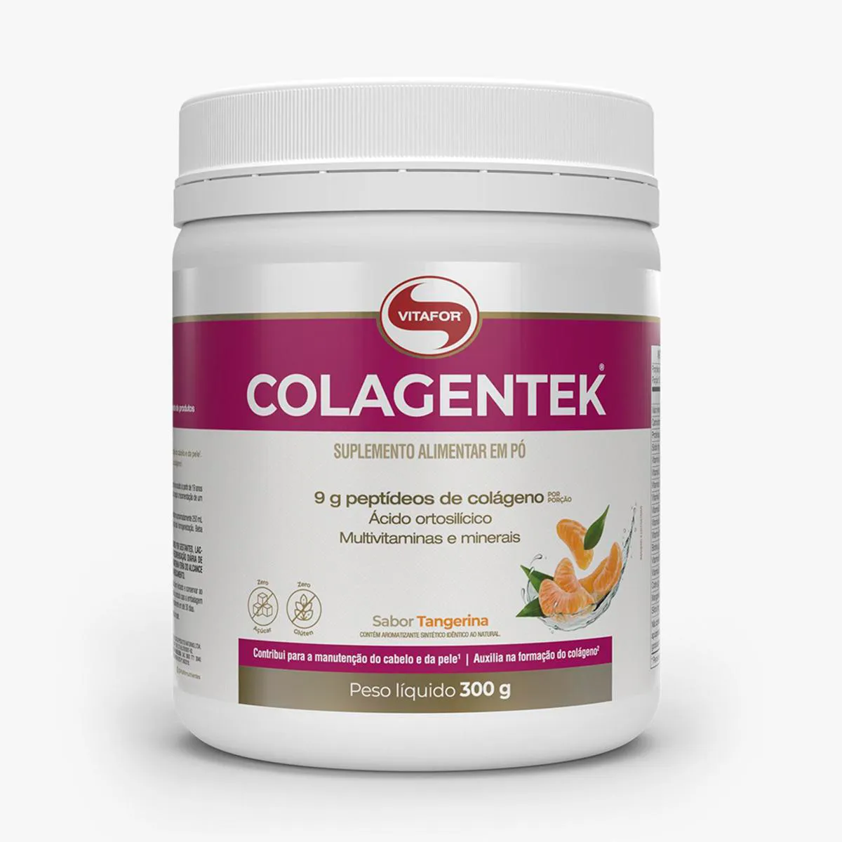 Colagentek Vitafor 300g Tangerina