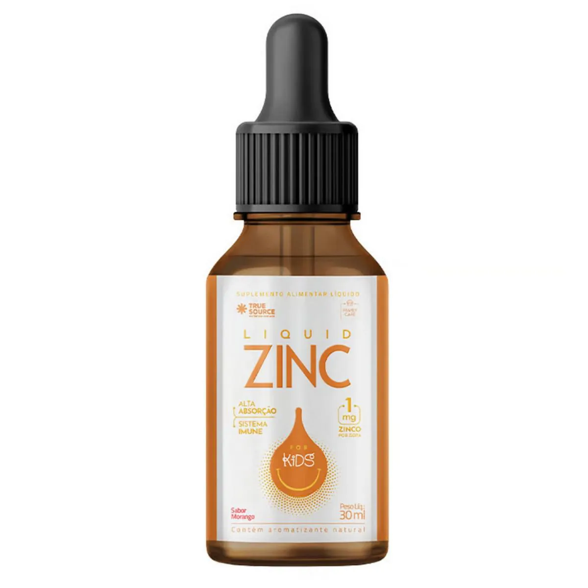 ZINCO LIQUID FOR KIDS - 30ML - TRUE SOURCE
