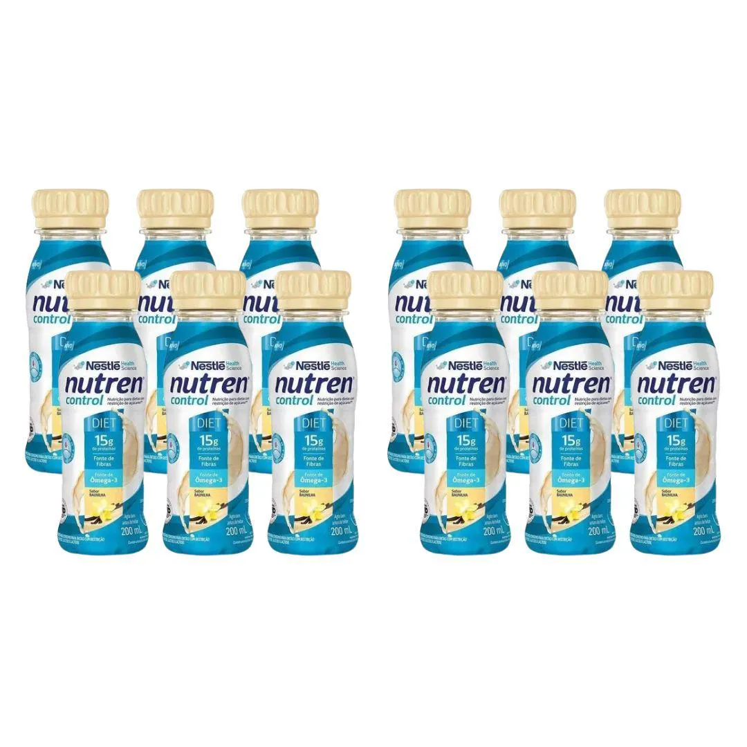 KIT 12X NUTREN CONTROL 200ML - BAUNILHA - NESTLé