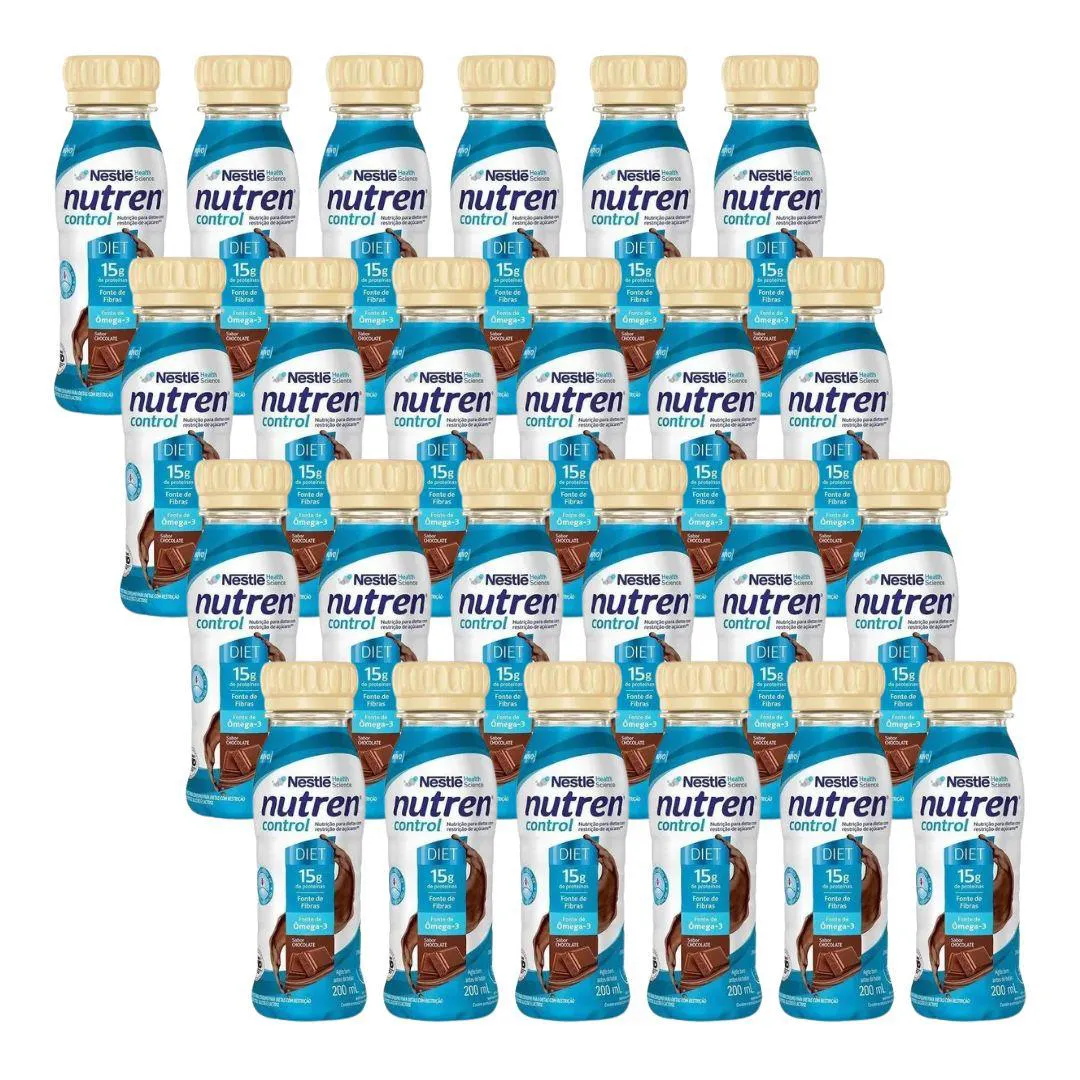 KIT 24X NUTREN CONTROL 200ML - CHOCOLATE - NESTLé