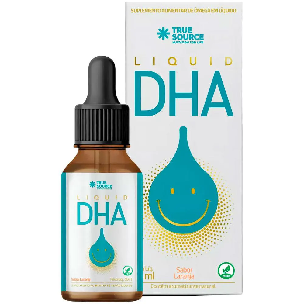 LIQUID DHA FAMILY CARE - LARANJA - (30ML - TRUE SOURCE