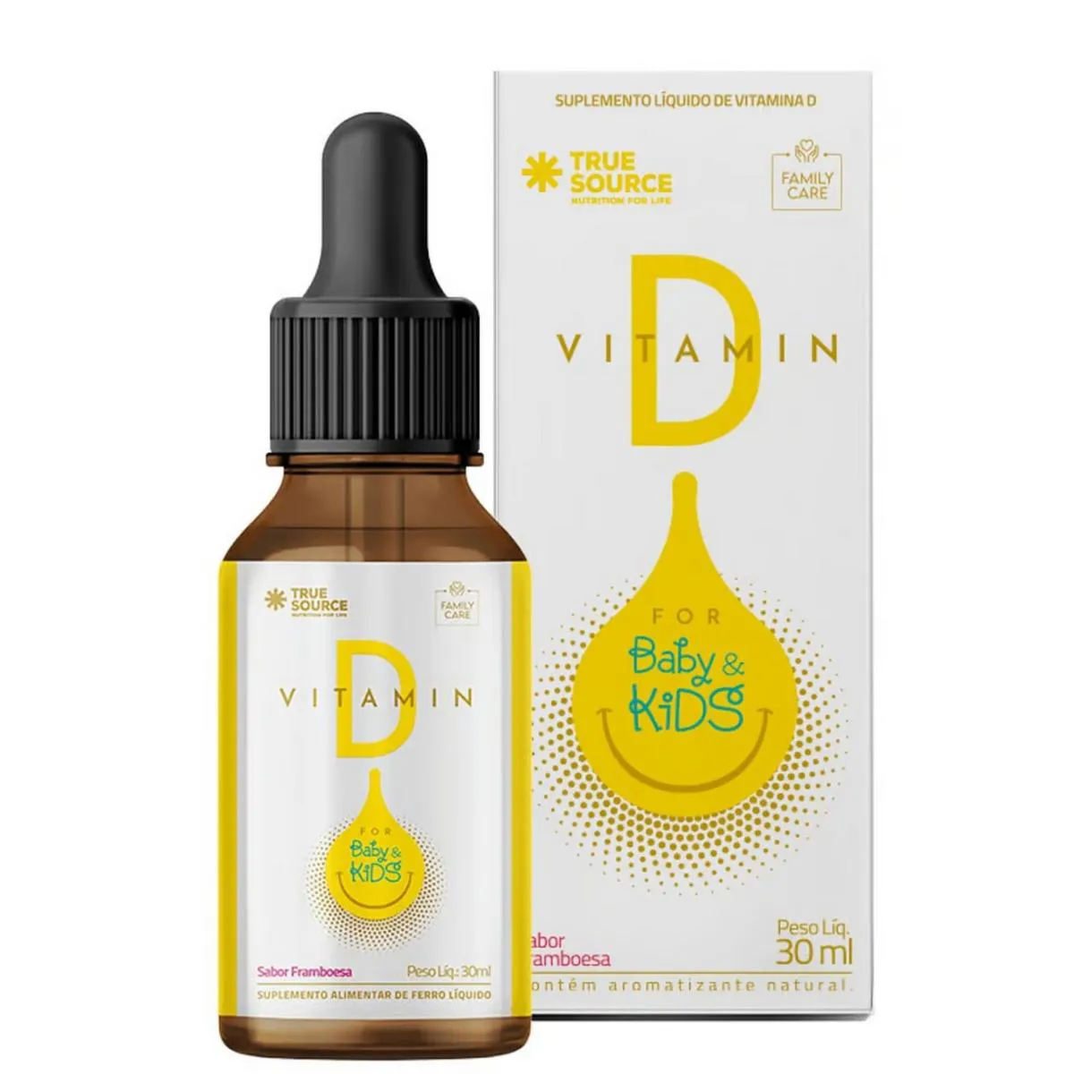 VITAMINA D3 BABY KIDS 30 ML - TRUE SOURCE